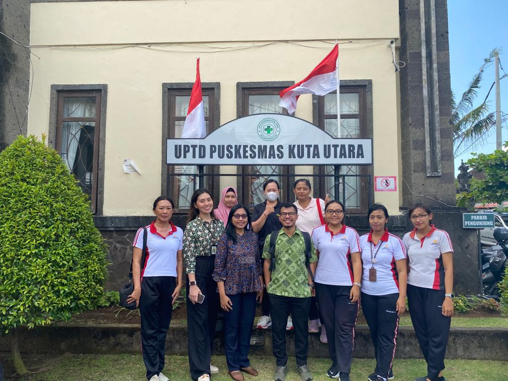 PENDAMPINGAN TIM KEMENKES RI DI PUSKESMAS KUTA UTARA